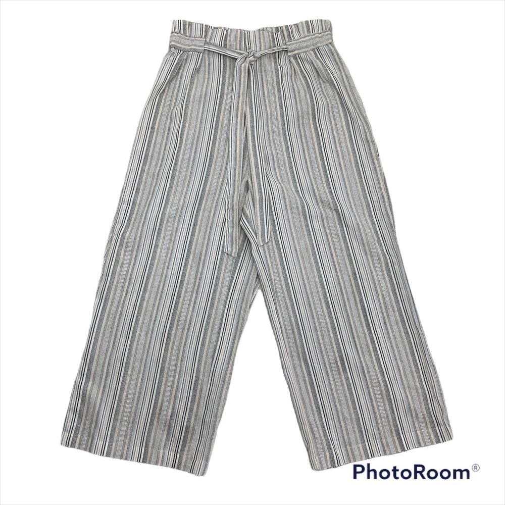 𝅺JUST Living Wide Leg Cropped Pants Size M